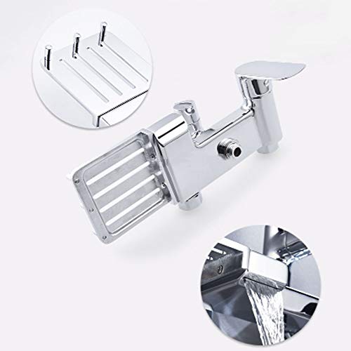 Ensemble combiné de douche multifonction et mitigeur bain inverseur