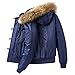 Winter Military Bomber Jacket Men Fur Collar Hooded Warm Windproof Bomber Jackets Fashion Oversized Parkas Army Green XXL
