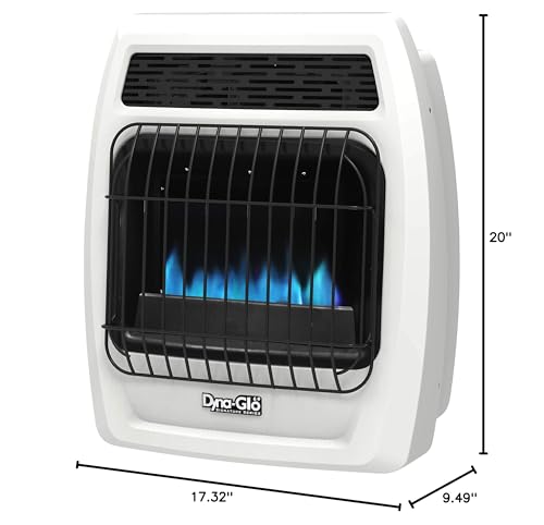 Dyna-Glo BFSS10NGT-4N Bfss10Ngt-2N 10,000 Btu Natural Gas Blue Flame Thermostatic Vent Free Wall Heater thumb #8