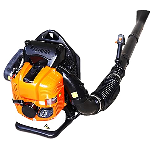 エンジン背負い式 ブロアー 送風機 4サイクル 75.6cc 超ハイパワー！落ち葉や枯葉の掃除作業に便利！ブロワー 4ストローク