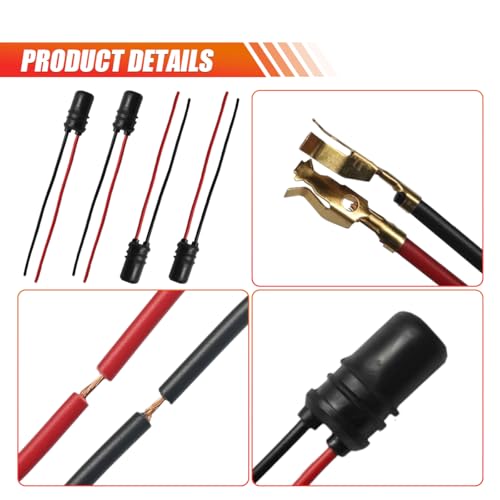 Portalámparas T10 194 para auto con conector pre-cableado, 4 unidades miniatura 3