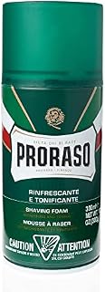 Proraso Odświeżający a Tonowanie Golenie Pianka 300 ml, Zielony