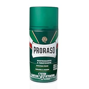 Proraso Shaving Foam, Refreshing and Toning, 10.3 Oz
