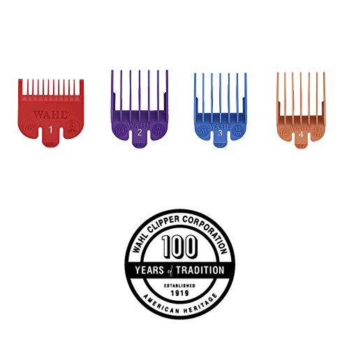 Wahl India Professional Colored Guide Comb Set (Multicolor)
