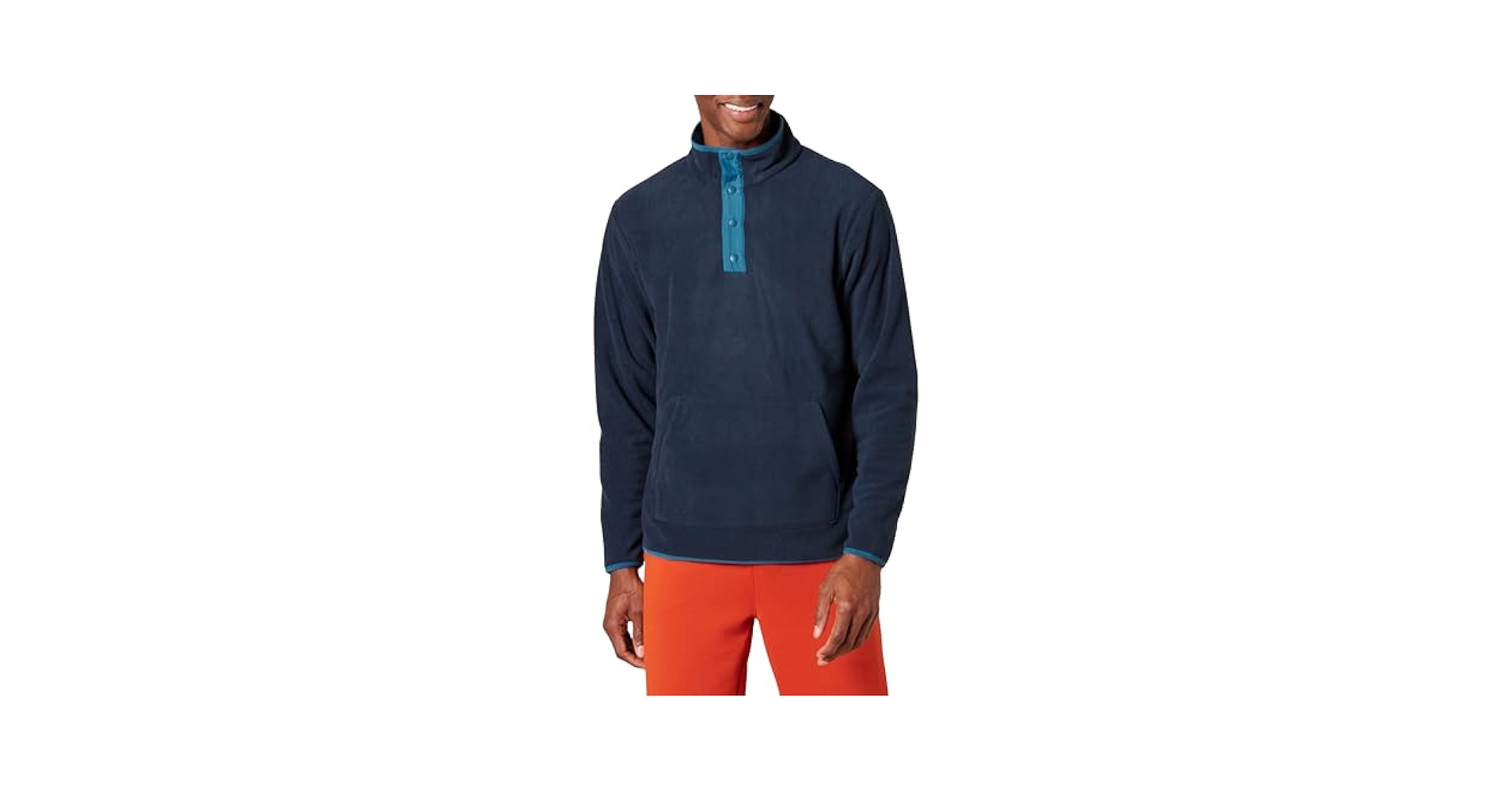 Amazon.com: Amazon Essentials Men's Snap-Front Pullover