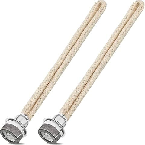 2 Stück Duftlampe Docht mit Katalytischem Brenner Duft Öllampe Ersatzdocht Katalytische Lampen Ersatzbrenner Zubehör Cover