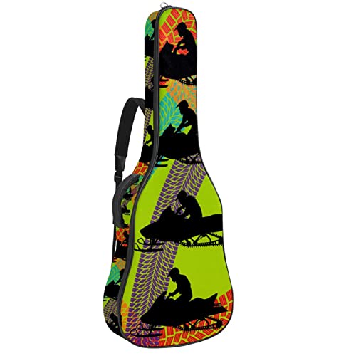 Housse guitare acoustique imperméable 42.9 pouces pour éviter l'humidité et le désordre