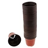 Der Boden des Blumentopfes hat einen großen Raum, eine ausgewogene Drainage und Belüftung