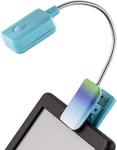 Withit French Bull Clip On Book Light – Ombre – Square Led Reading Light For Books And Ebooks, Reduced Glare, Portable And Lightweight, Cute Bookmark Light For Kids And Adults, Batteries Included #TOP2