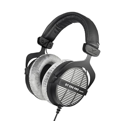 beyerdynamic DT 990 Pro Auriculares de Estudio circumaurales con Cable, de un Solo Auricular, Ideales para Mezcla, masterización y edición. 250 ohmios. Hechos a Mano en Alemania. | Ya disponible en tu tienda friki favorita! En mundofriki.es!