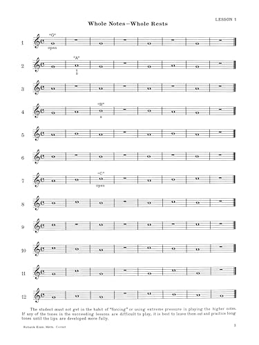 Rubank Elementary Method: Cornet or Trumpet | Beginner Trumpet Sheet Music and Songbook | Includes Scales, Arpeggios, Solos, Duets, and Exercises | ... Lessons (Rubank Educational Library, 18)