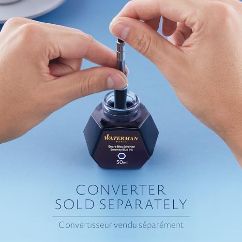 Waterman S0110710 Kałamarz, Czarny, 50 ml
