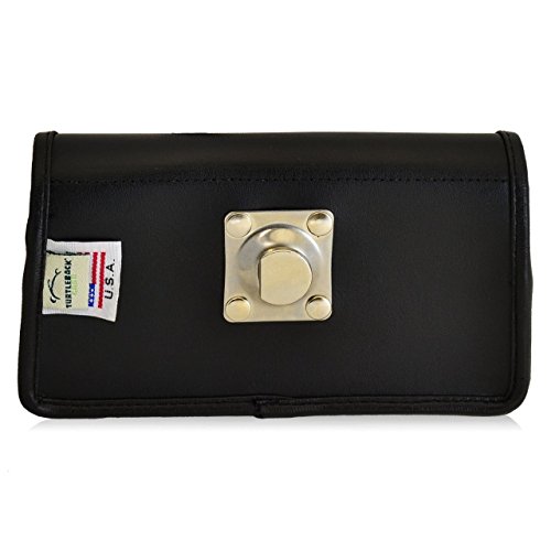 Turtleback Belt Case Made For Samsung Galaxy S5 Black Holster Leather Pouch With Heavy Duty Rotating Ratcheting Belt Clip Horizontal Made In Usa #TOP2