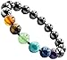 Shungite Bracelet From Russia - 8mm Round Beads, Black