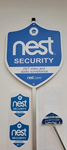 Nest Yard Sign with (6) outdoor window stickers