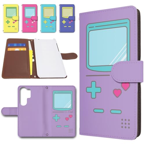 Galaxy S26 Ultra SC-53G / SCG37 �P�[�X �蒠�^ �X�}�z�P�[�X ���U�[�� �J�o�[ �J���������� �g�уQ�[���@ �� [�f�U�C��A/�p�[�v��] �M�����N�V�[S26 �E���g�� �g�����h�Q�[�g dc-478