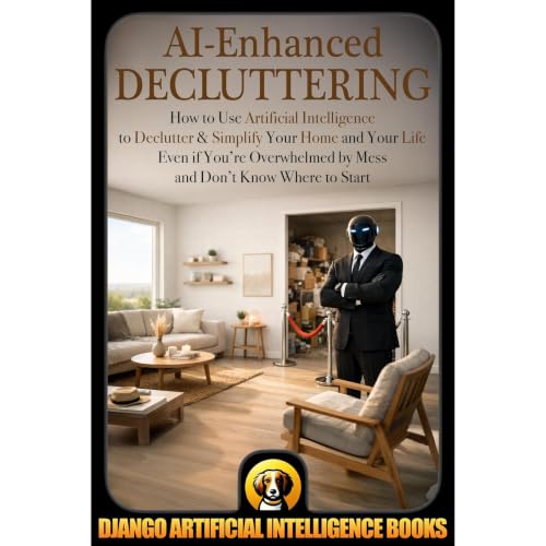AI-Enhanced Decluttering Audiobook By Django Artificial Intelligence Books cover art