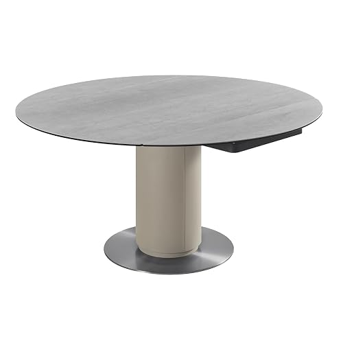 Meubletmoi Table de Repas Extensible Rectangle à Ronde 90 à