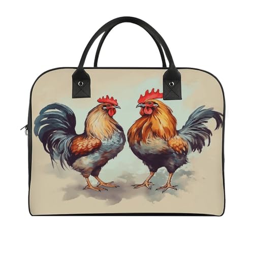Maletín ligero para laptop Rooster And Hen miniatura 3