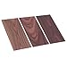 3PCS Guitar Headplates Rectangle Rosewood Head Veneer Replacement Musical Instrument Decorative Board