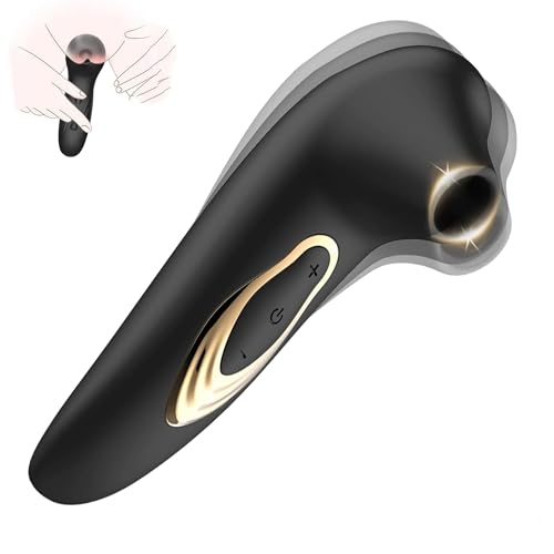 ChicLSQ Klitoris Vibrator für Frauen – 10 Ansaugfunktionen & IPX6 Wasserdicht, Luftdruck Vibrator Klitoris Stimulator, Silikon Satisfyer für Frau & Sexspielzeug für Frauen Solo oder Paare
