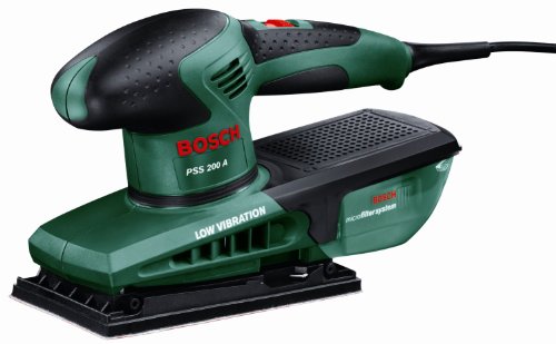 BOSCH Original Schleifplatte (nur Version passend für: Bosch PSS 200A Schleifmaschine) mit Stanley KeyTape (siehe Abbildung) – Ansicht 2