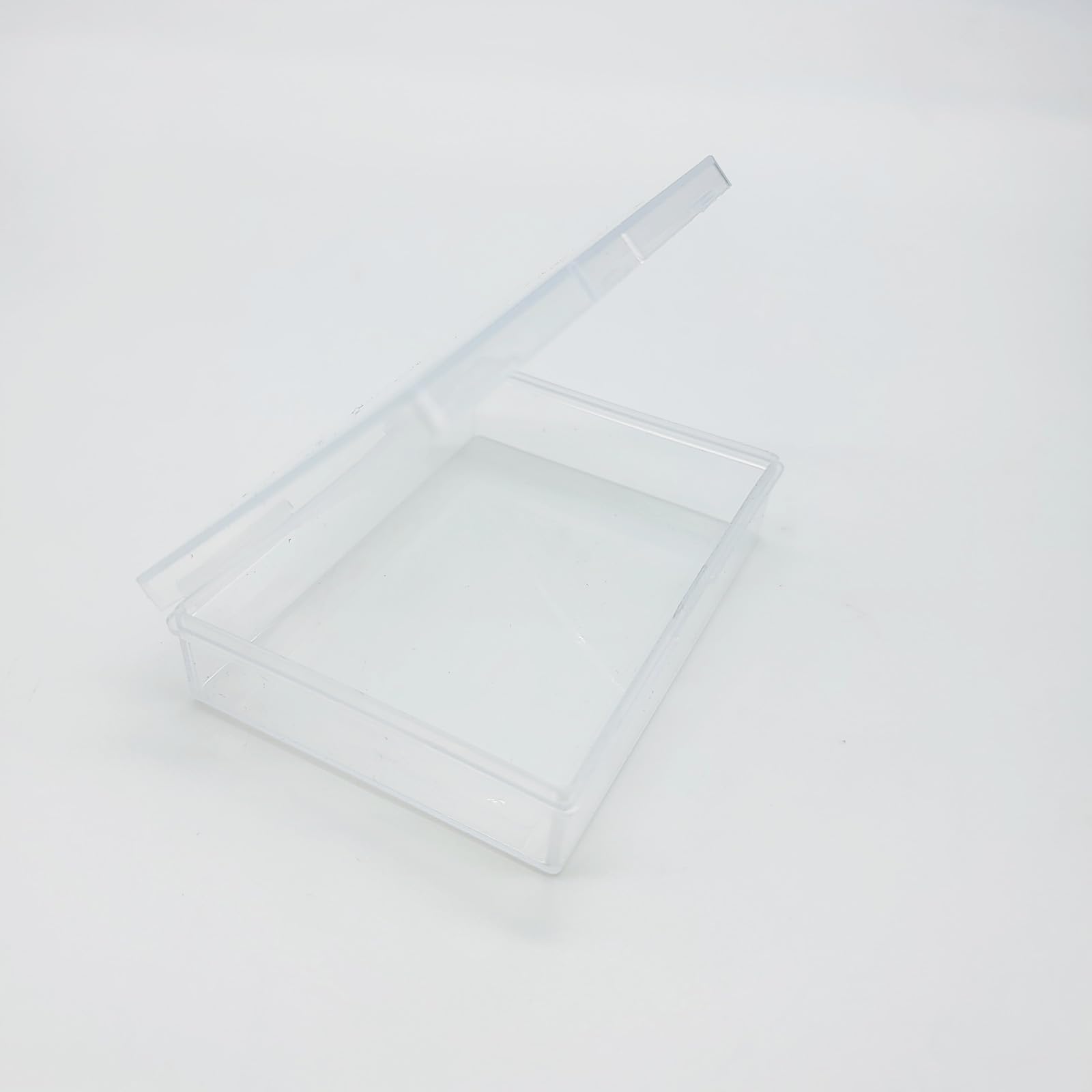 sumrica Magic Plastikowe etui na karty do gry, puste pudełko do przechowywania kart do gry, pudełko do przechowywania gier karcianych, przezroczyste etui na karty do gry w pokera, zamknięte zatrzaski,