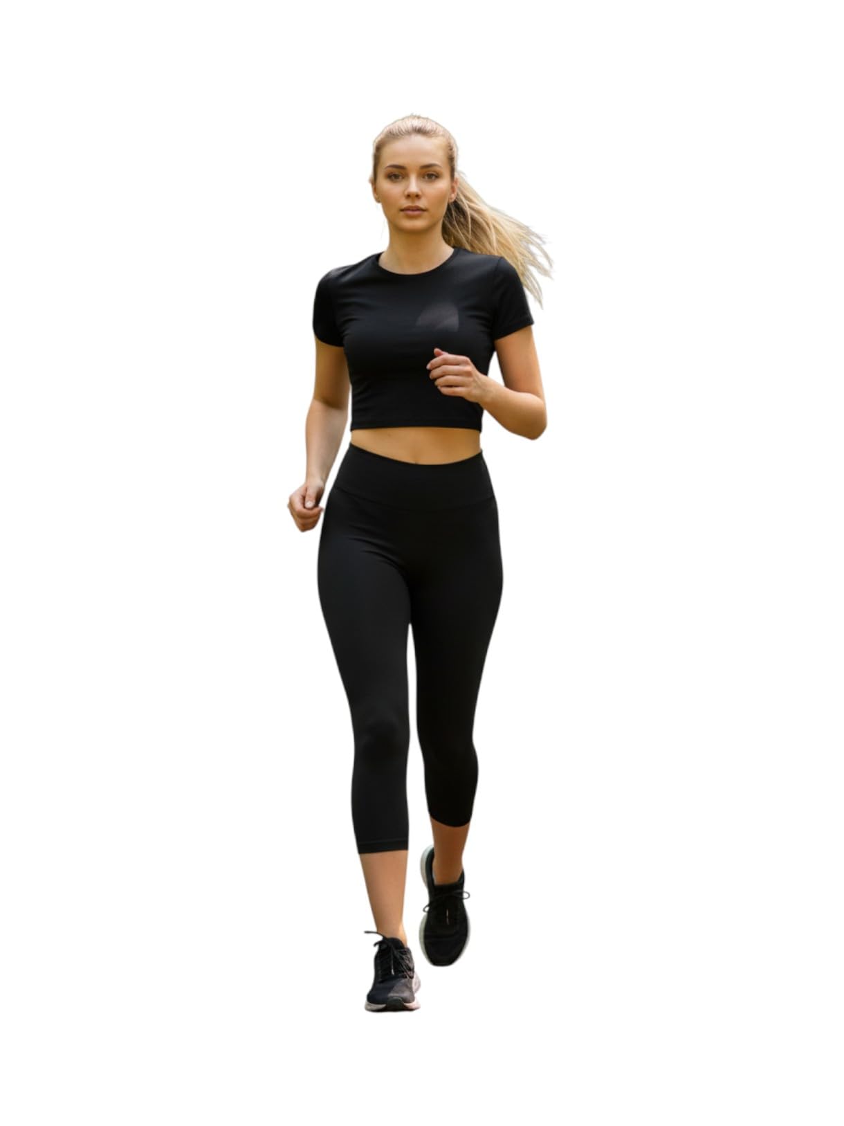 CMP Damskie legginsy 3/4 z rozciągliwej tkaniny w 4 kierunkach, oddychające, nie wymagają prasowania, technologia Dry Function | 4-kierunkowy stretch zapewnia swobodę ruchów, szybkie odprowadzanie wilgoci, oddychający materiał, lekki komfort noszenia