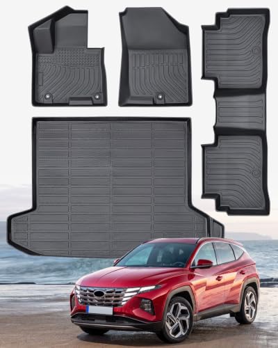 Image of Floor Mats for Hyundai Tucson 2022-2026 Not for Hybrid PHEV