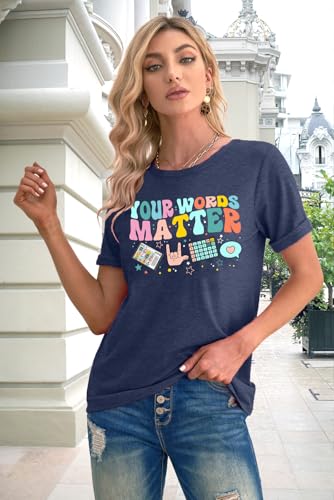 Mental Health Shirt for Women Let Them Misunderstand You Tshirt Cute Heart Motivational Graphic Tee Inspirational Gift3