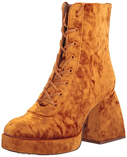 Circus NY by Sam Edelman Women's Kia Fashion Boot Dk Citrus Orange 6.5 Medium