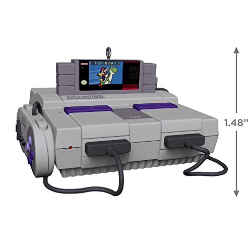Hallmark-Keepsake-Christmas-Ornament-2021-Nintendo-Super-NES-Console-Sound-and-Light