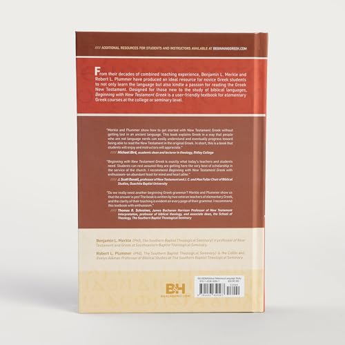 Image of Beginning with New Testament Greek: An Introductory Study of the Grammar and Syntax of the New Testament