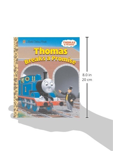 Thomas Breaks a Promise (Thomas & Friends) (Little Golden Book)