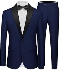 Navy-peaked Lapel