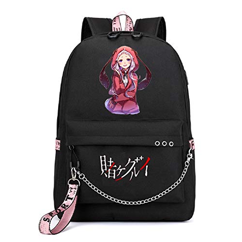 YOYOSHome Anime Kakegurui Backpack Cosplay Bookbag Daypack Laptop Bag School Bag