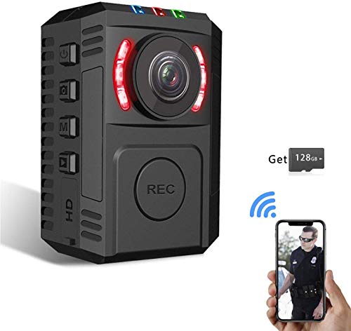 Police Body Camera for Law Enforcement with Night Vision HD 1080P Motion Detection
