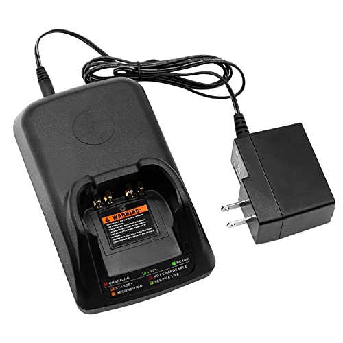 WPLN4232 Charger [2025 New Version] for Motorola APX 6000 APX6000 APX6000xe APX6000li APX 7000 APX7000xe APX 8000 APX8000xe PMPN4174A PMPN4174 WPLN4232A Charger