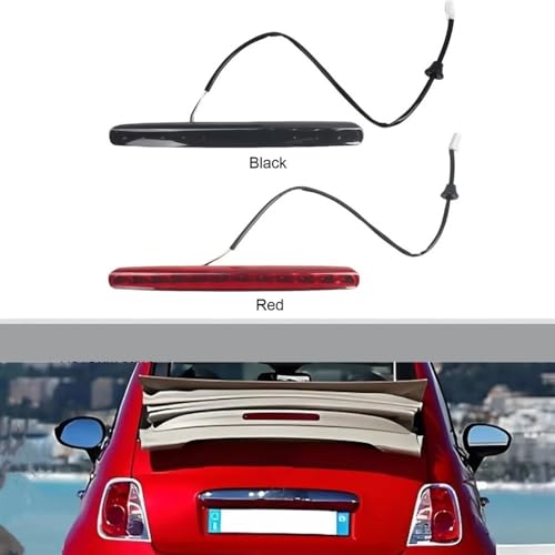 Troisième feu stop LED pour rouler sereinement en 500 Convertible décapotable - 2