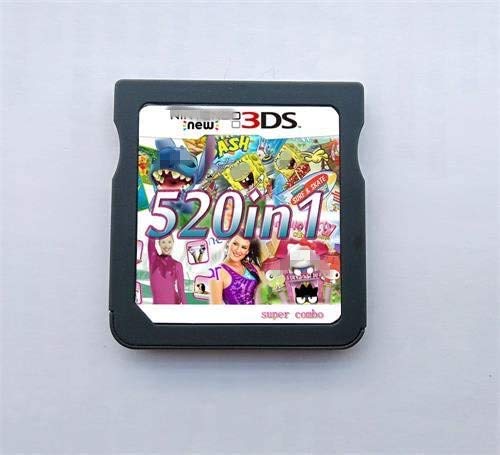 image for Jackky 520 in 1 game cartridge multi-vehicle, game pack card super com