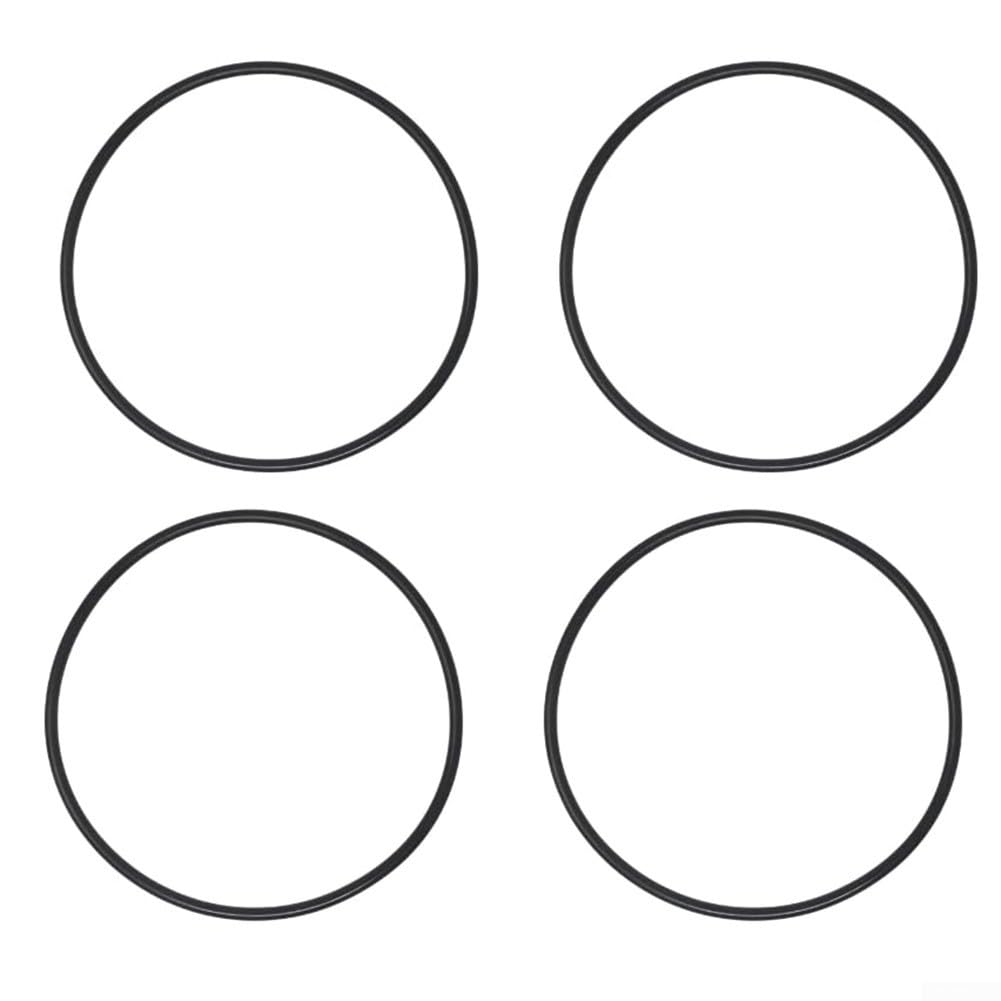 4 Pack Pool Filter O-Ring Sealing Gasket Inner Diameter 5.9" Outer 6.3" Compatible with W530 W560 Leaf Canister AXW542 Pool Pump Seals