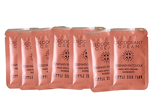 Little Seed Farm - Deodorant Cream Samples, 2 Pack - Rosemary Patchouli #TOP3