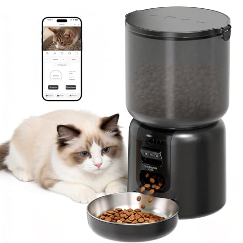 DRAGONCEE Automatic Cat Feeder with Camera