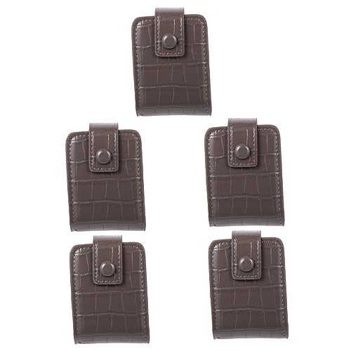 Mini trousse de toilette Beavorty pour sac à main, petite pochette maquillage avec miroir intégrée