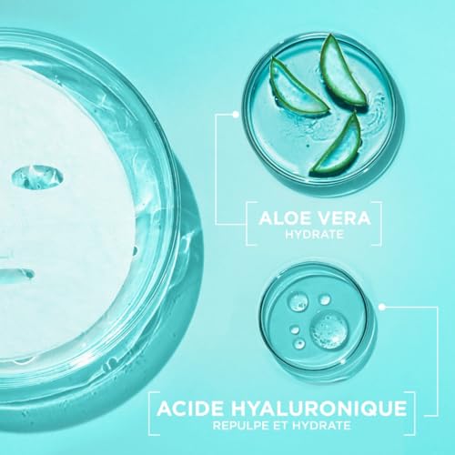 Garnier Routine Hydratante Et Repulpante Enrichie En Acide Hyaluronique & Aloe Vera Sérum Gel Repulpant Hyaluronic Aloe + Ma - vue 6
