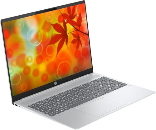 Image of HP 2026 AI Omnibook, 16'' 2K IPS Laptop, AMD Ryzen 7 350 Processor Up to 5GHz, 16GB DDR5, 512GB SSD, HDMI, Backlit Keyboard, Ultra-Fast 6th Gen WiFi, Windows 11 OS, Dale Silver (Renewed)