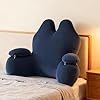 JAYIOLA Memory Foam Lumbar Support Cushion, Multifunctional, Lightweight, for Long Work Hours And Gaming Chairs, Navy #1