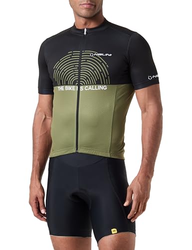 Nalini San Diego T-shirt homme coupe ajustée et tissu respirant fini les vêtements déformés