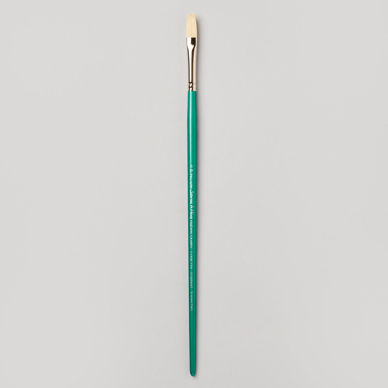 Pro Arte Paint Brush Series A Short Long Flat Hog Artists Brushes Filbert Round - Shape : Long Flat - Brush Size : 5
