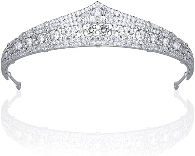 The Duchess of Calabria's Ruby Tiara Replica Tiara,Crystal Bride Tiaras for Bride,Prom,Party Head Accessories CH10414